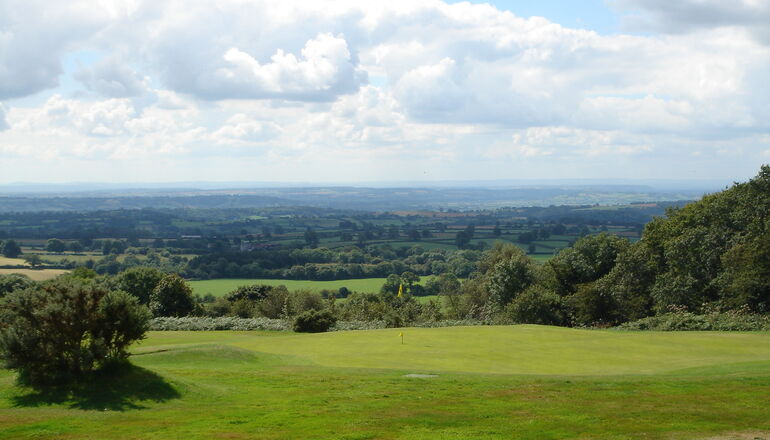 Mendip Golf Club - 5th Green